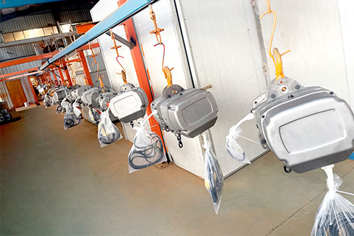 chain hoist automatic painting equipment