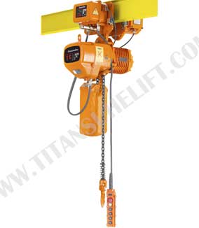 1 Ton Electric Hoist with Trolley