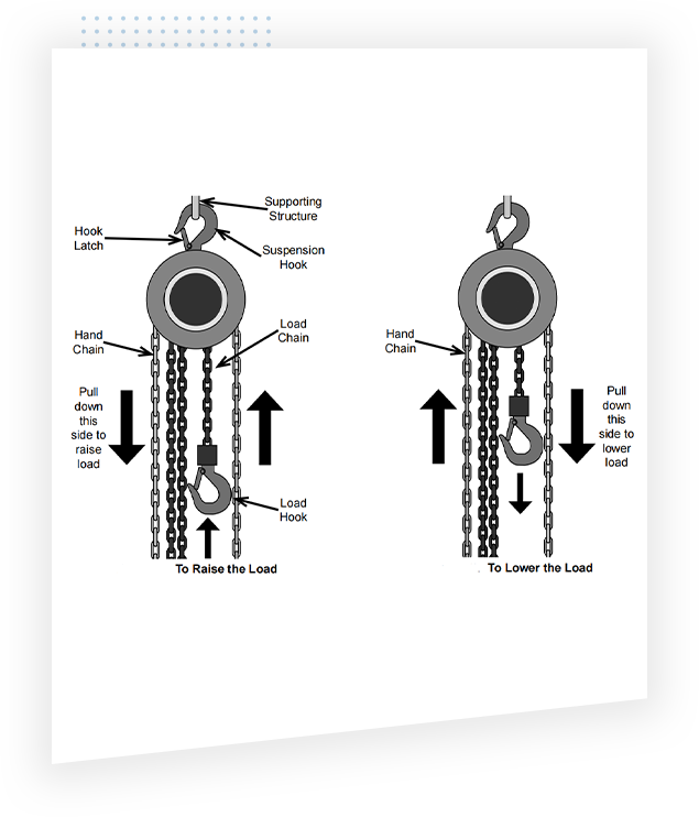 Chain Hoist Lifts Working Principle