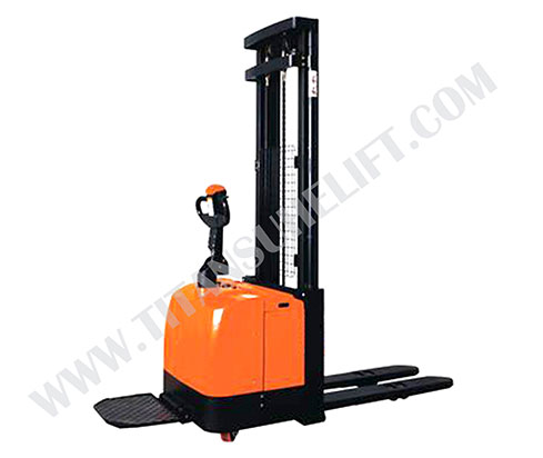 Electric Walkie Straddle Stacker