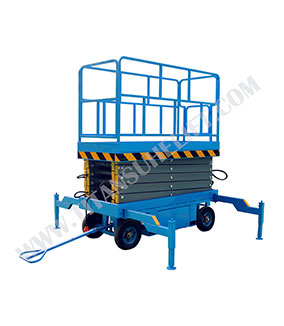 Scissor Type Elevating Mobile Lift Platform