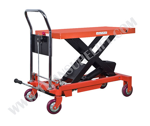 pallet scissor lift table