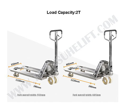 ss pallet truck