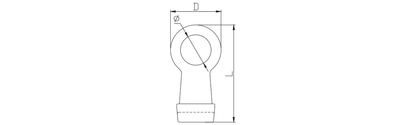 Drawing of Grade 8 Barrel Hook