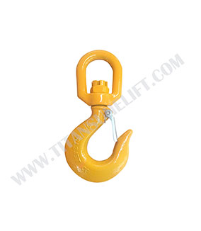 Grade 8 Swivel Hook with Safety Latch