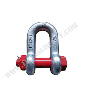 G2150 Heavy Duty Chain Shackle with Safety Pin