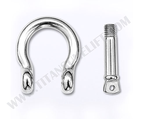 stainless steel lifting shackles