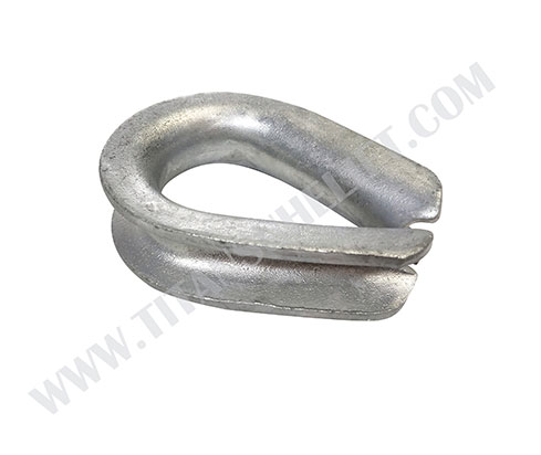 heavy duty wire rope thimble