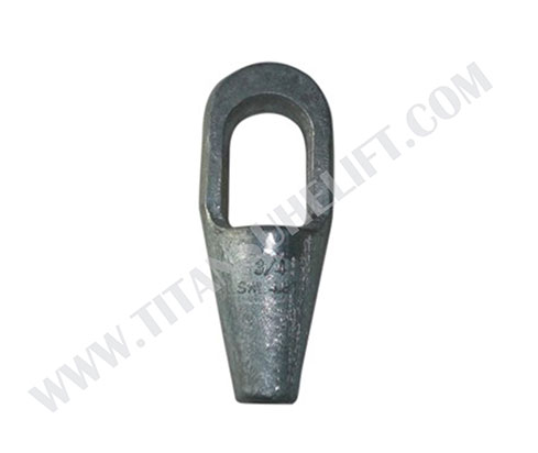 closed spelter socket