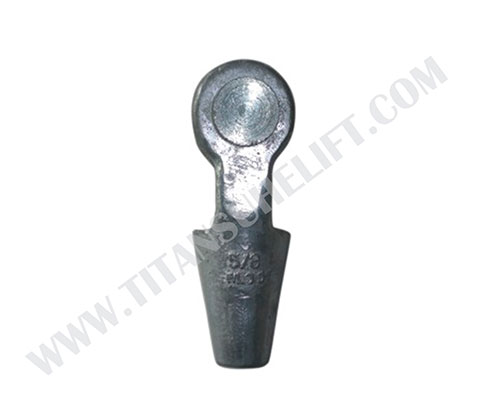 spelter socket