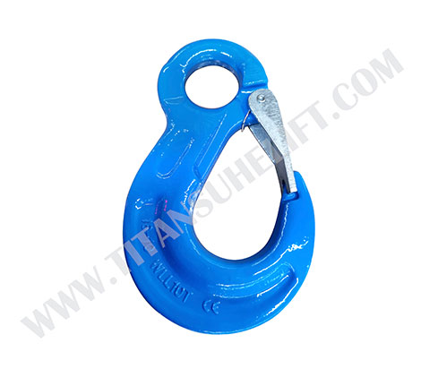 clevis grab hook with latch