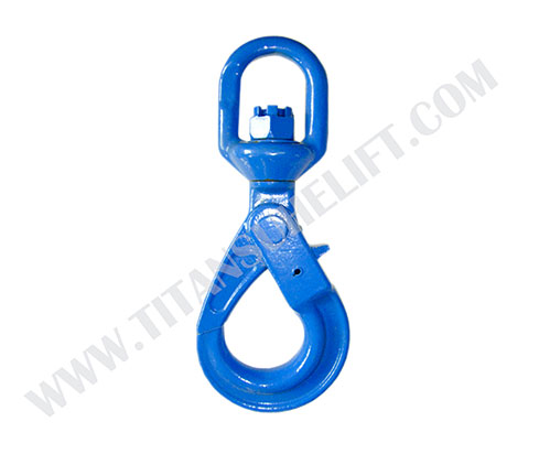 self locking safety hook