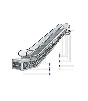 Outdoor Heavy Duty Escalator