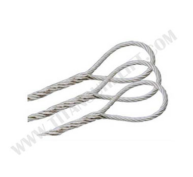 Durable Steel Wire Rope Sling Safety Pressed Wire Cable Tow Crane Car  Lifting Wire Rope