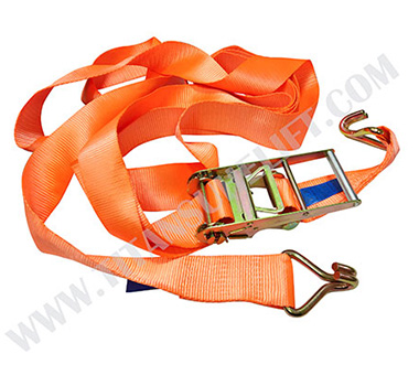 Steel Ratchet Double J-Hooks Tie Down Strap Webbing Split Center J-Hook -  China Ratchet Tie Down, Ratchet Lashing