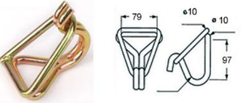 TCSH75101T Lashing End Fittings