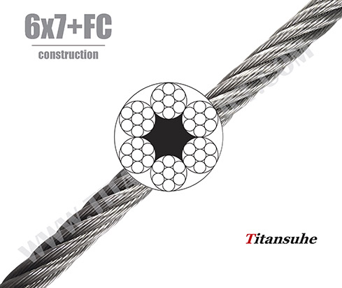 7x7 stainless steel wire rope